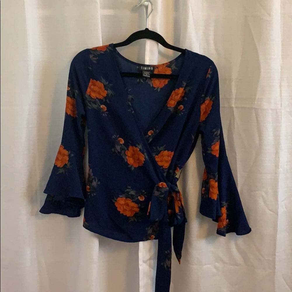 Wrap around flair sleeve